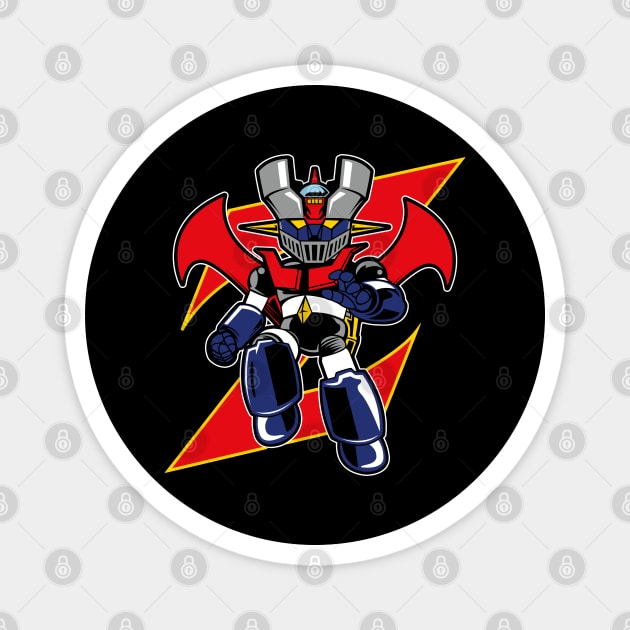 Chibi Mazinger Z Robot Magnet by Otaku Vibes